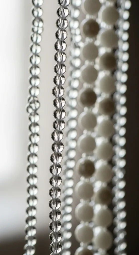 Beaded Snowfall Strings