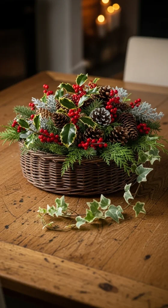 Berry-Filled Basket Centerpiece