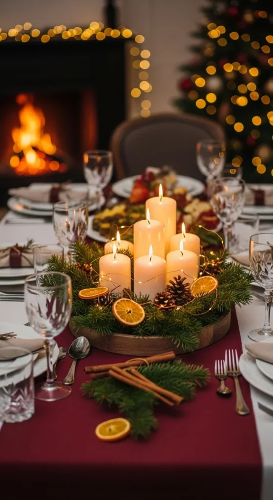 Christmas DIY Centerpieces