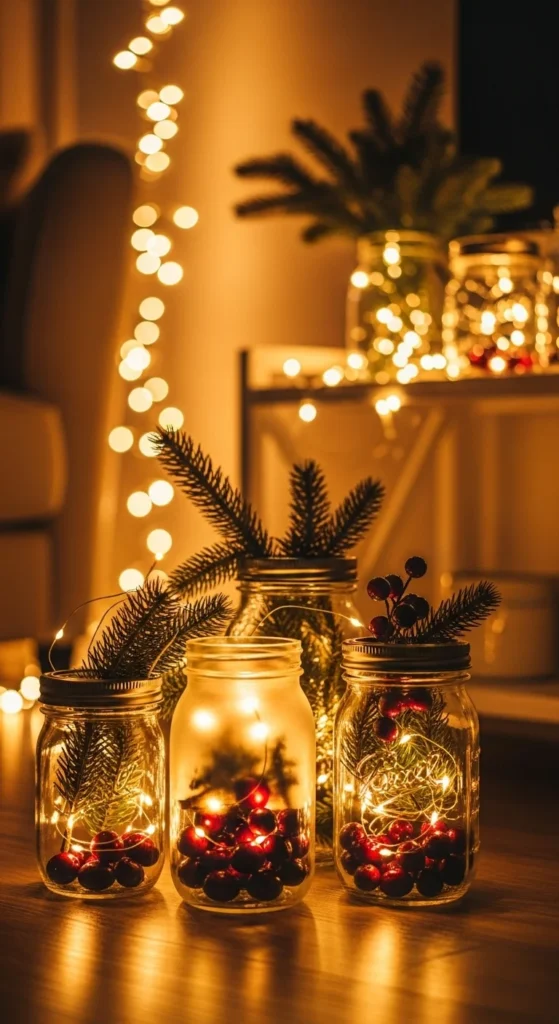 Christmas DIY Mason Jars