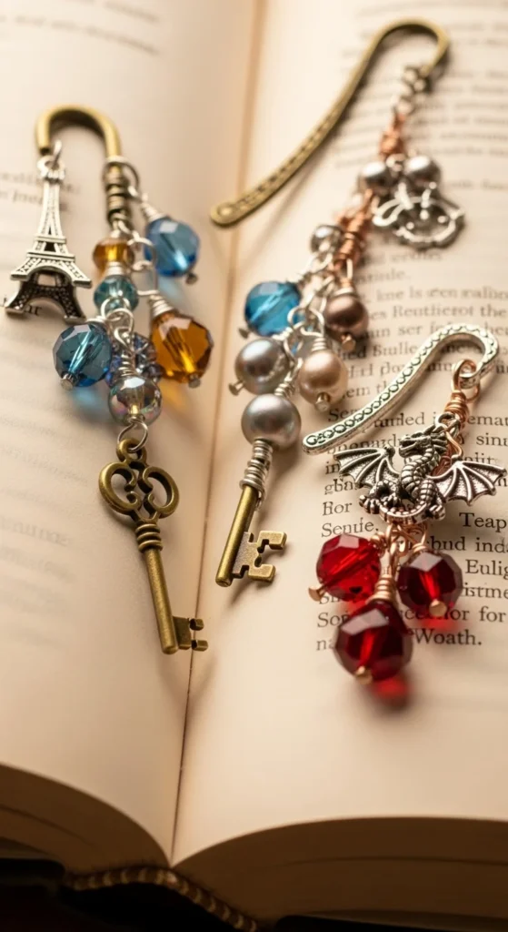 DIY Bookmark Charms