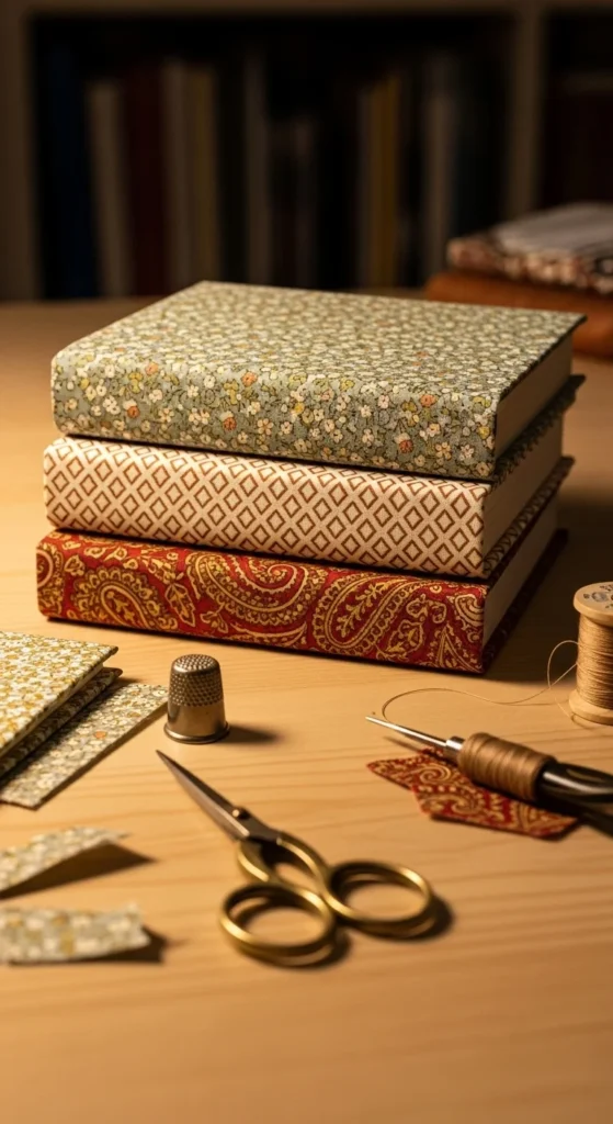 DIY Fabric-Covered Journals