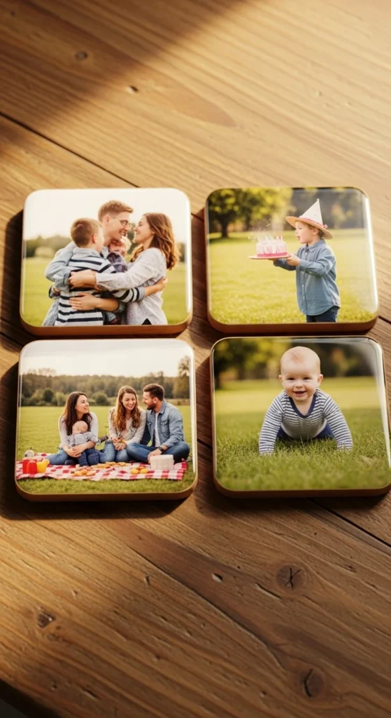 DIY Photo Coasters