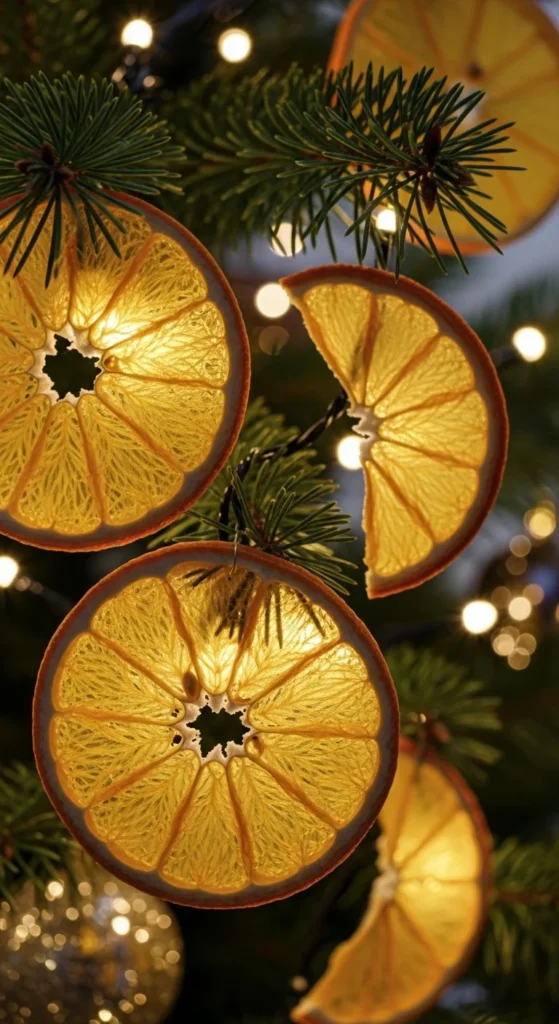 Dried Citrus Slice Ornaments
