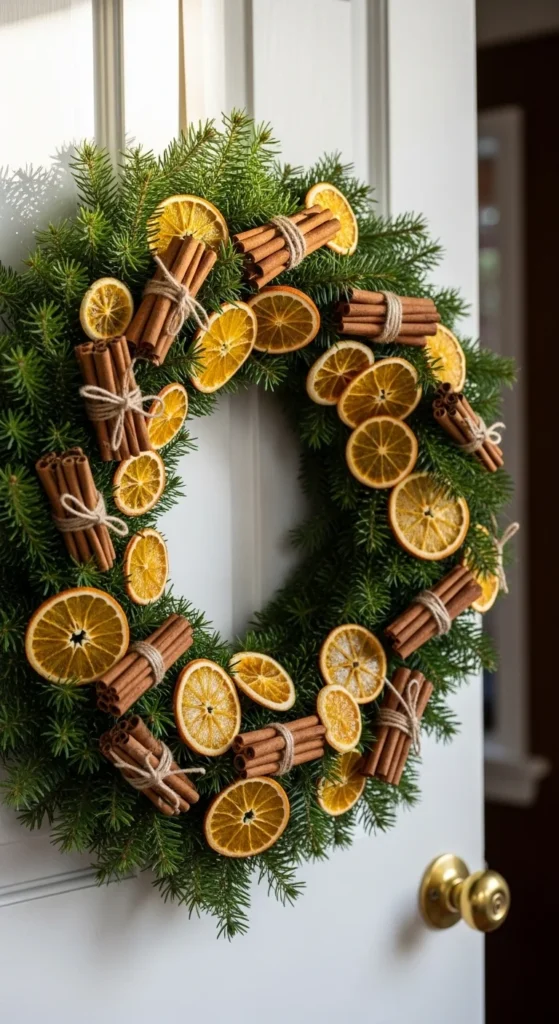 Dried Orange Slice Wreath

