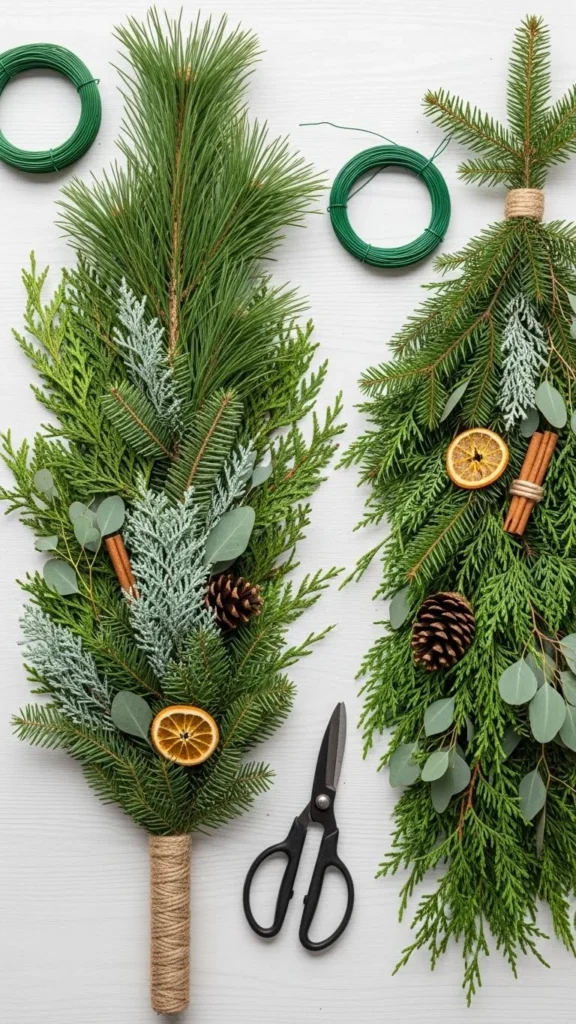 Gathering Your Fresh Pine and Supplies