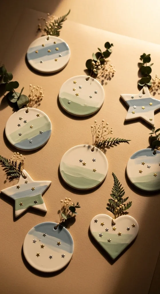 Hand-Painted Christmas Ornaments