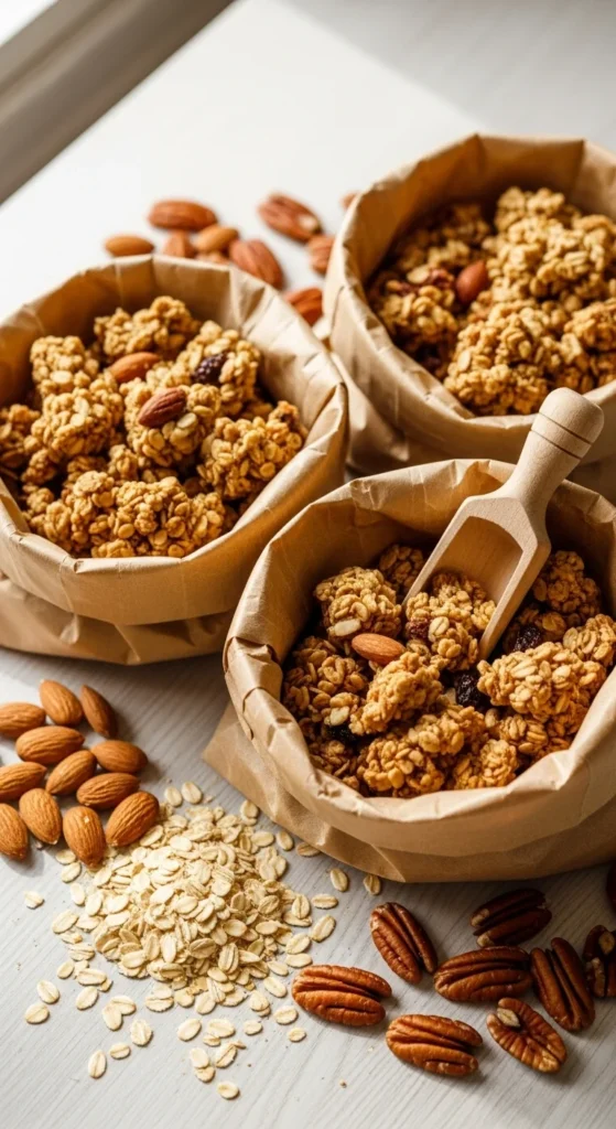 Homemade Granola Bags