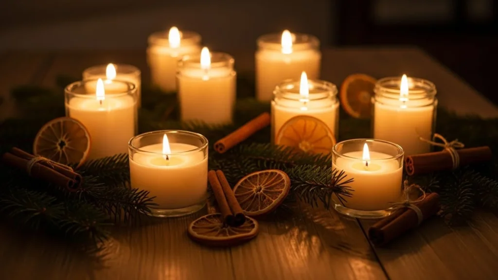 How to Make Handmade Christmas Candles With Cozy Holiday Scents