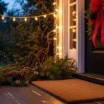 How to Paint a Festive DIY Christmas Doormat at Home
