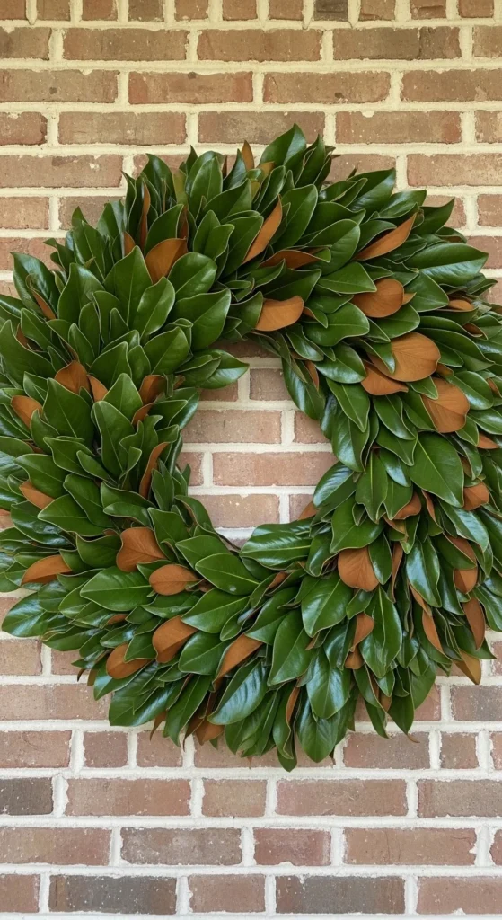 Magnolia Leaf Statement Wreath