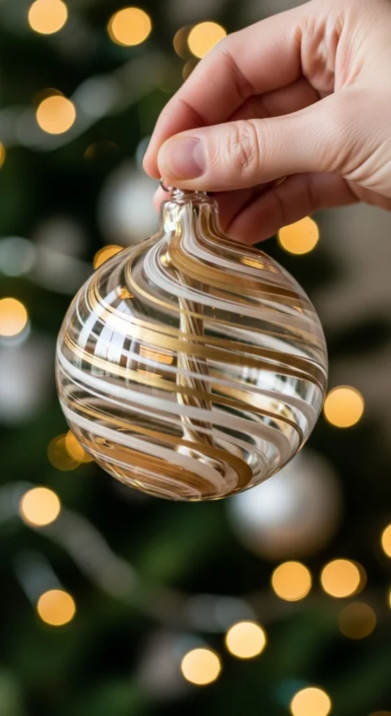 Painted Glass Baubles