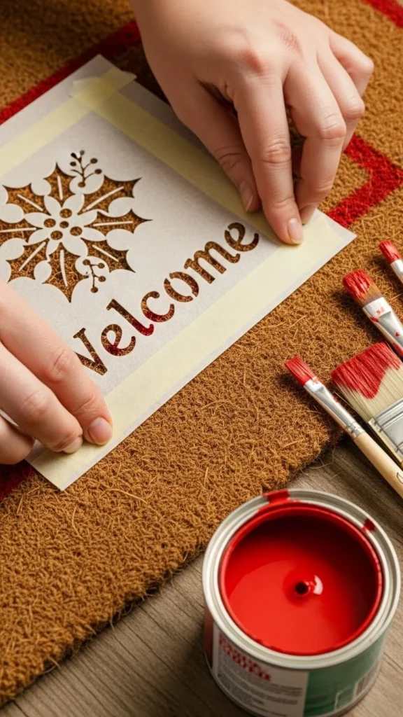 Secure and Position Your Stencil