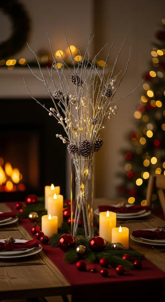 Tall Branch Arrangement in a Vase