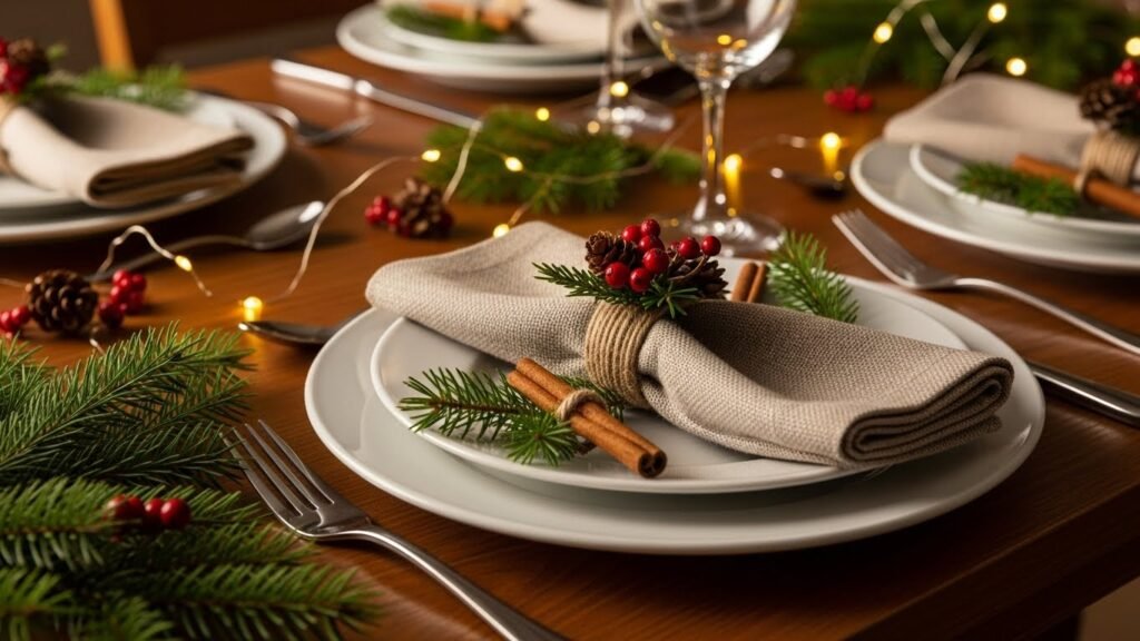 22 Adorable Christmas DIY Napkin Rings That Impress During Dinner