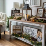 23 Rustic Christmas DIY Signs That Bring Farmhouse Warmth