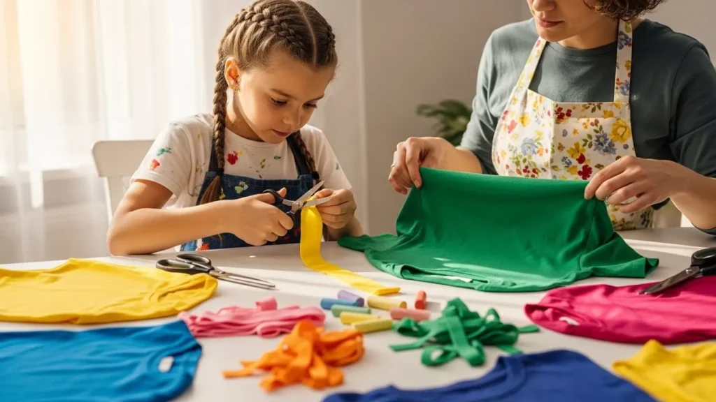 24 Fun T-Shirt Crafts Kids and Adults Love