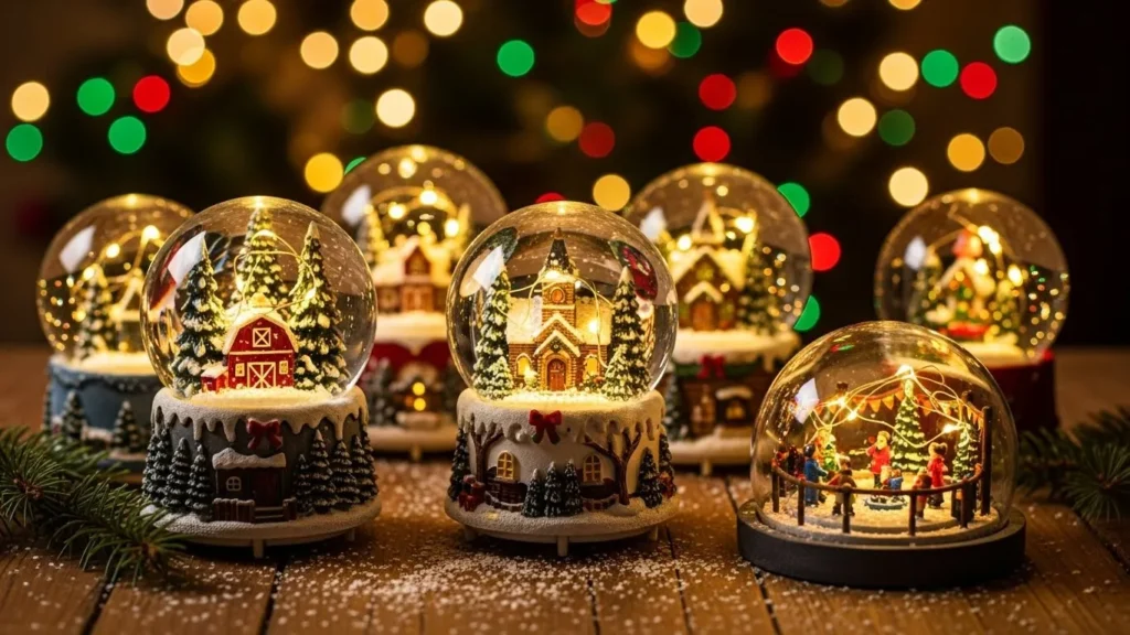 26 Dreamy Christmas DIY Snow Globes That Capture Winter Magic