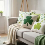 27 Cozy Shamrock Pillow Ideas That Refresh Any Room