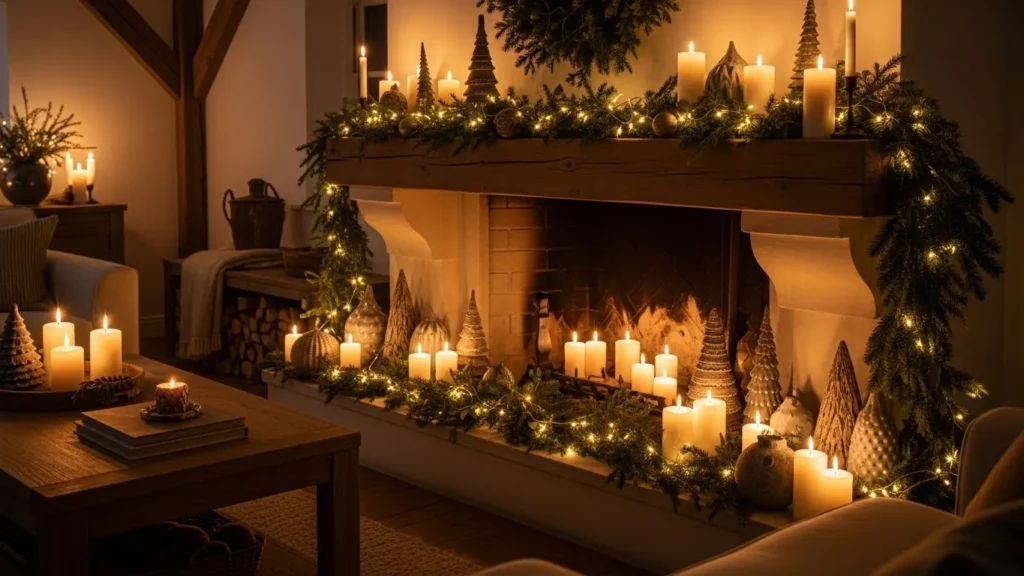 29 Chic Christmas DIY Mantel Decor Ideas That Transform Your Living Room