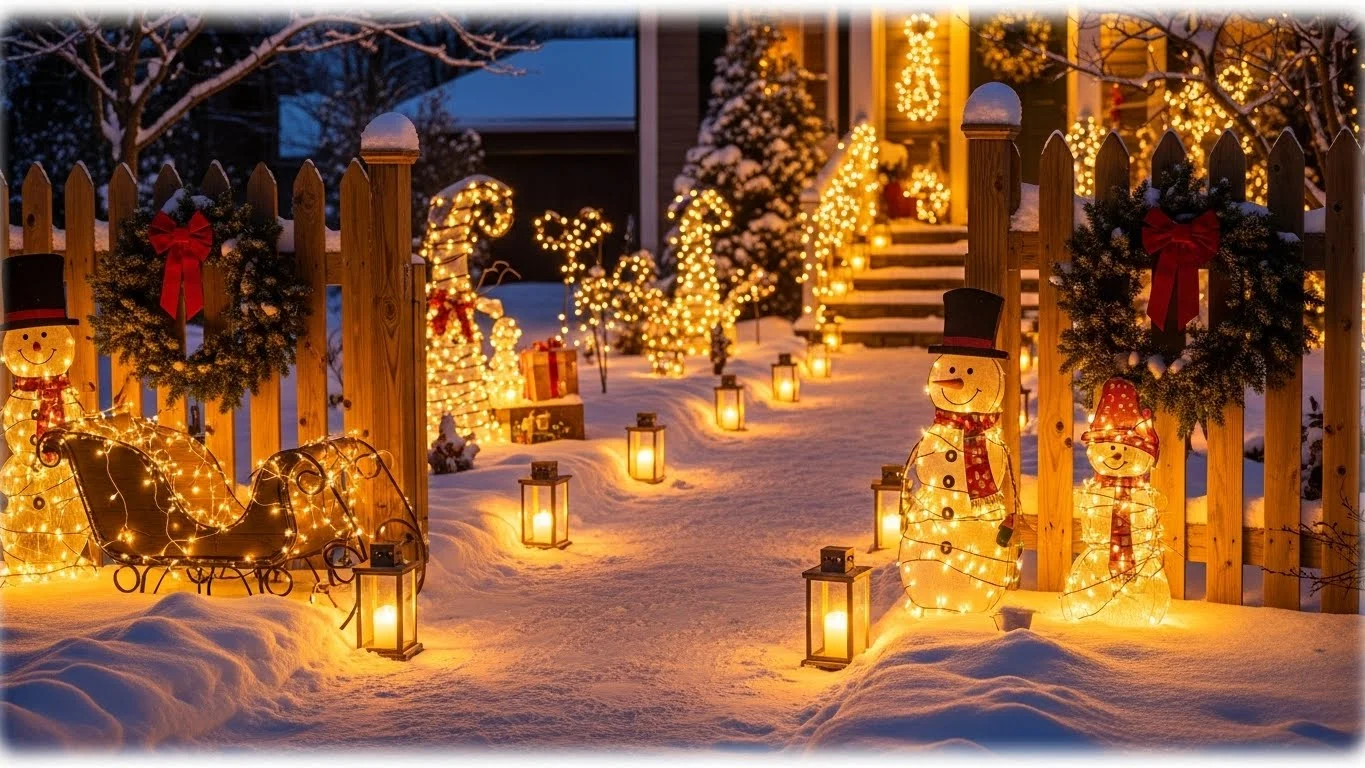29 Dazzling Christmas DIY Outdoor Decorations That Turn Heads