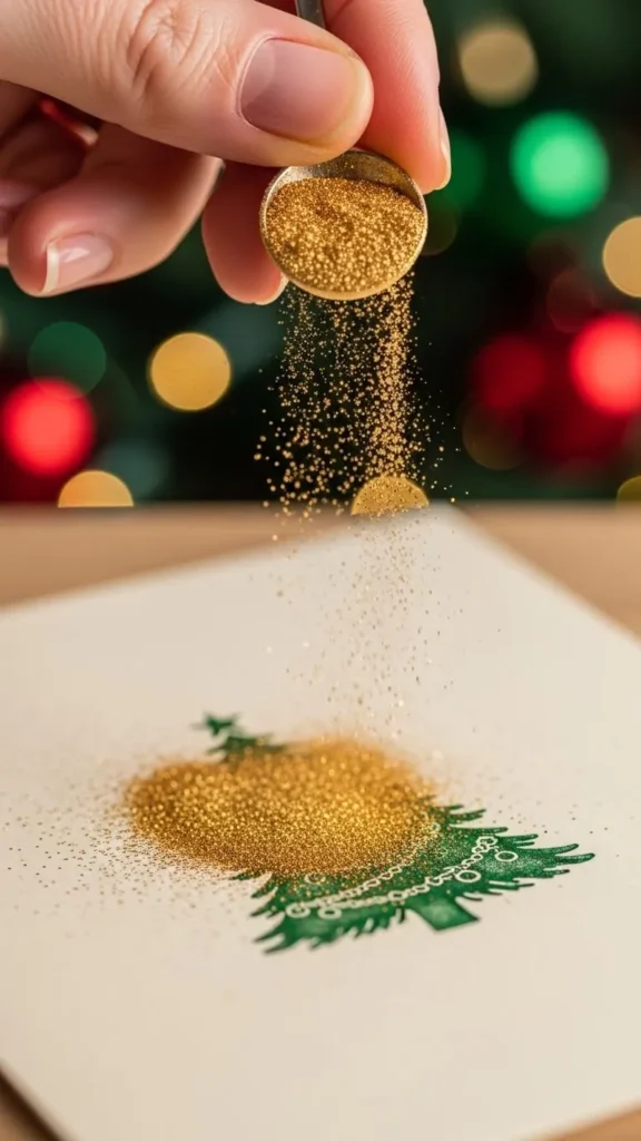 Apply Embossing Powder