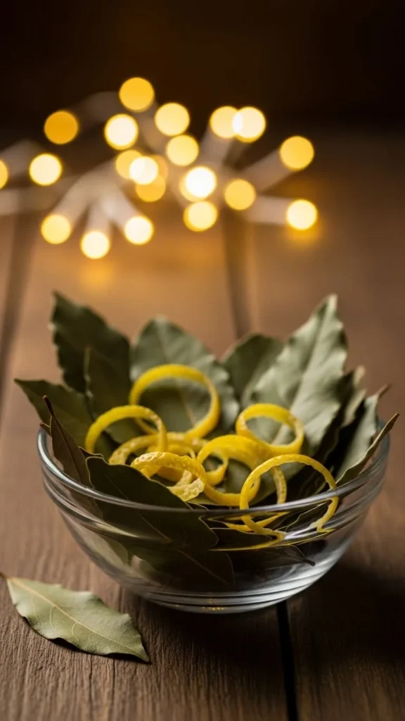 Bay Leaf and Lemon Zest Potpourri