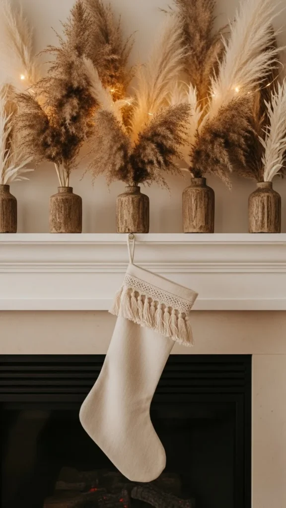 Boho Tassel Stocking