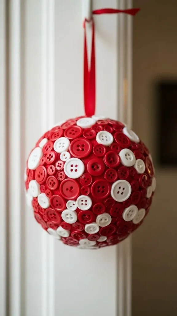 Button Ornament Door Hanger