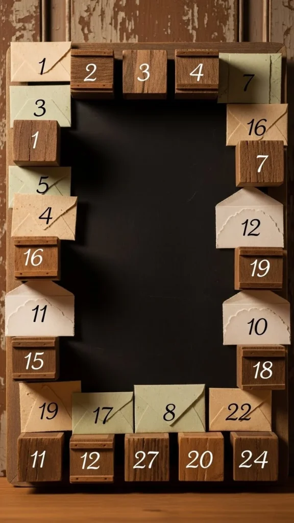 Chalkboard Countdown Calendar