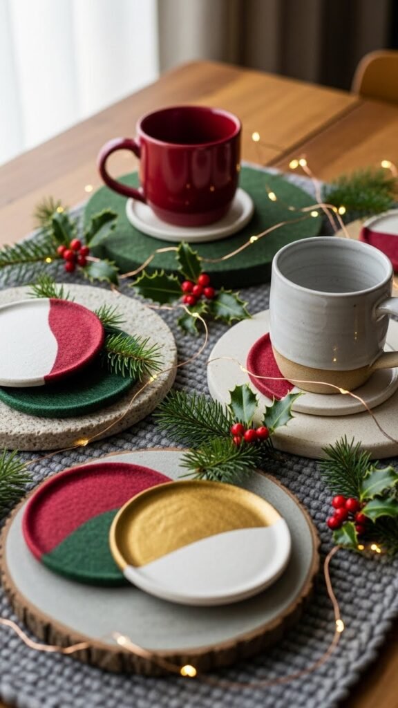 Christmas DIY Coasters