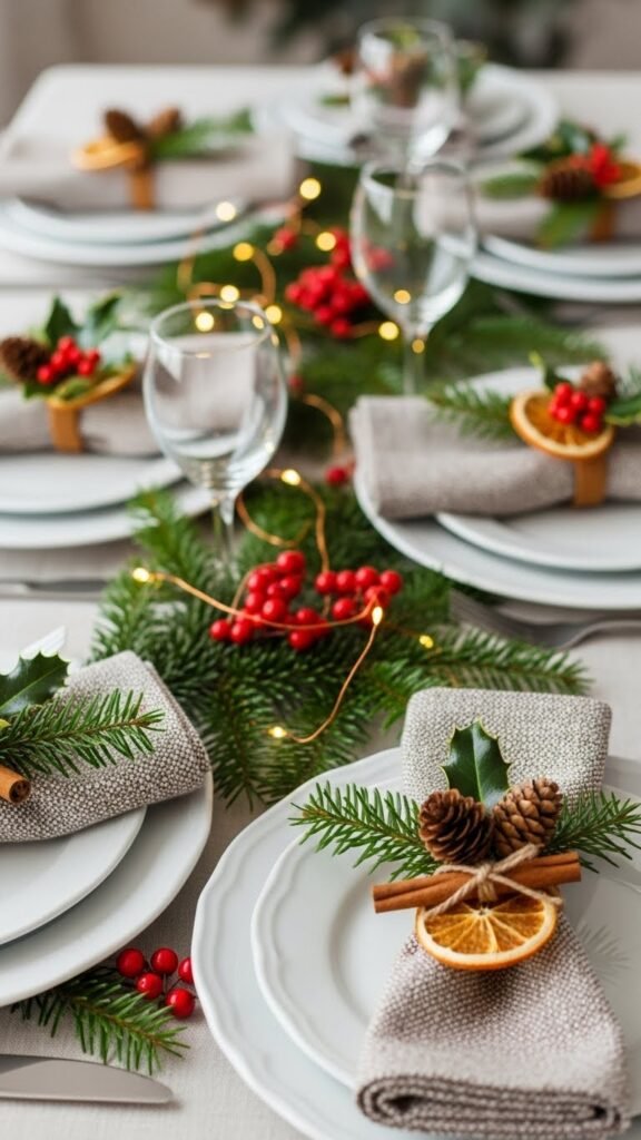 Christmas DIY Napkin Rings