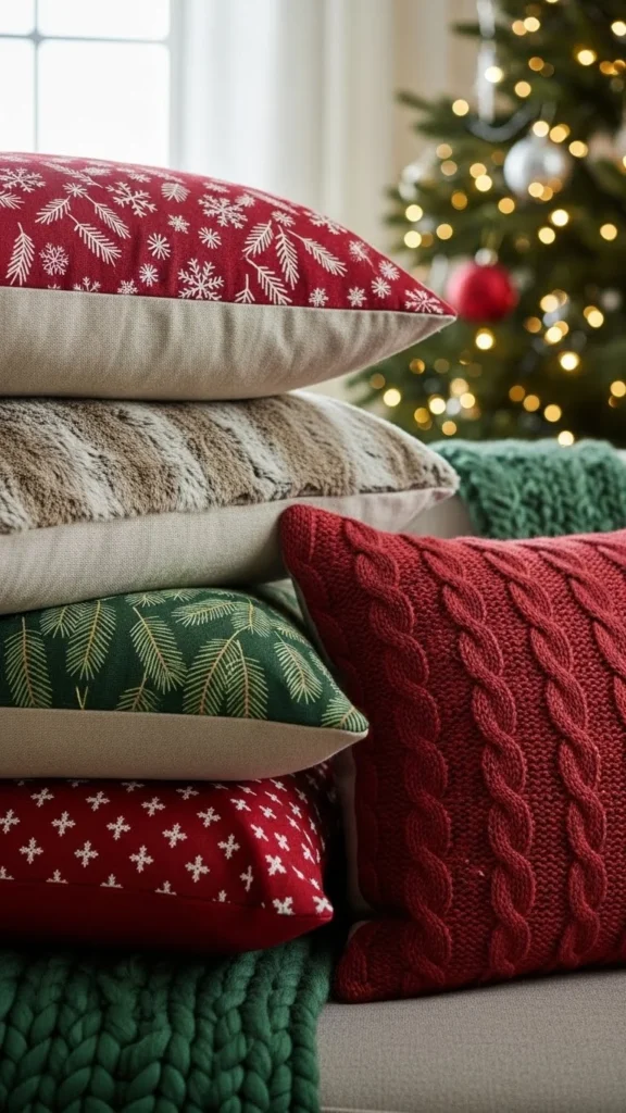 Christmas DIY Pillow Covers