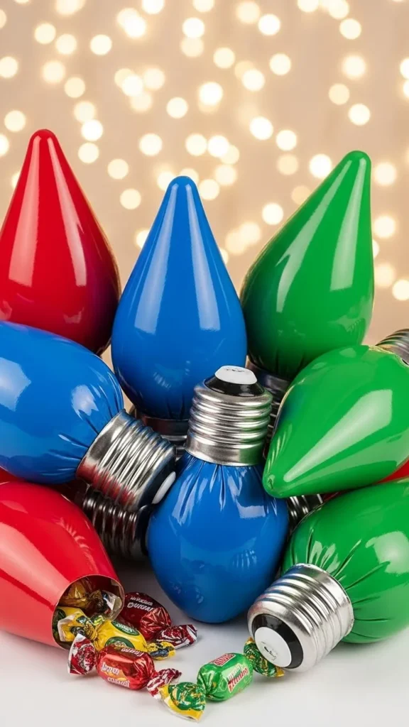 Christmas Light Bulb Bags