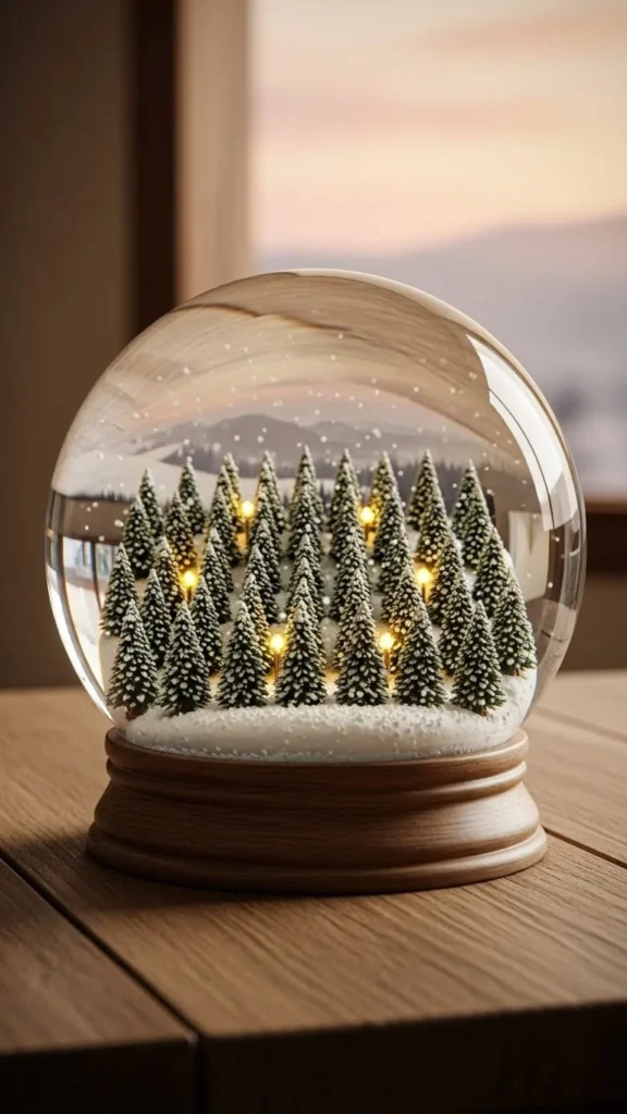 Christmas Tree Farm Globe