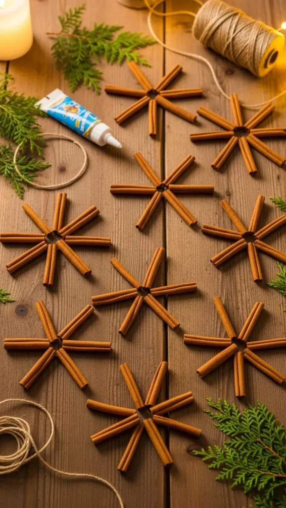 innamon Stick Snowflake