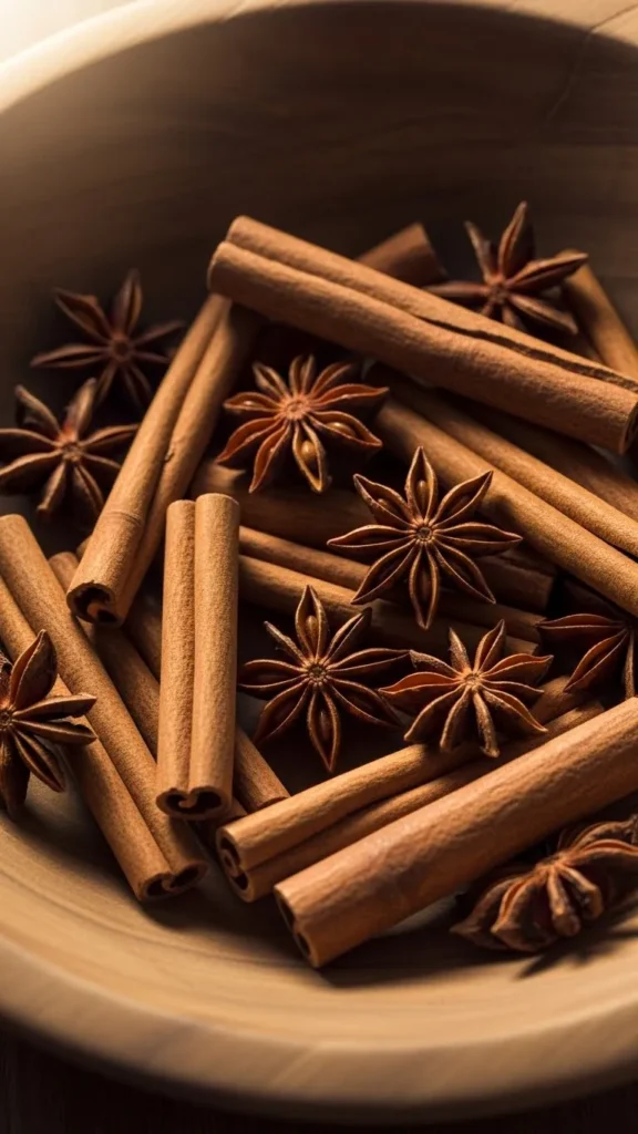 Cinnamon Stick and Star Anise Bowl
