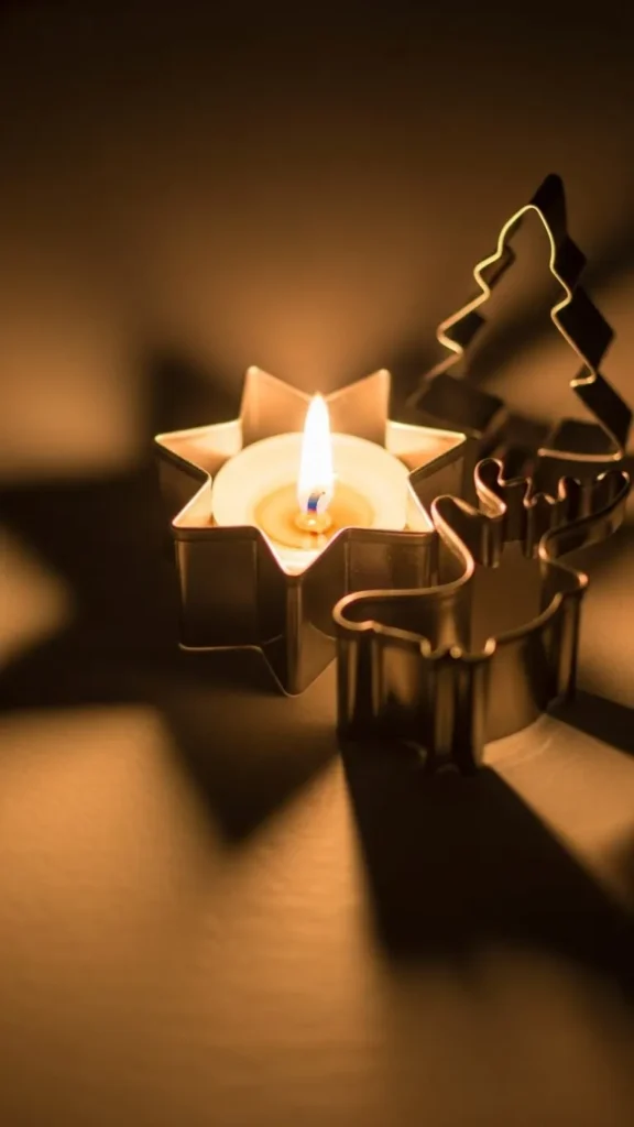 Cookie Cutter Metal Candle Sleeve