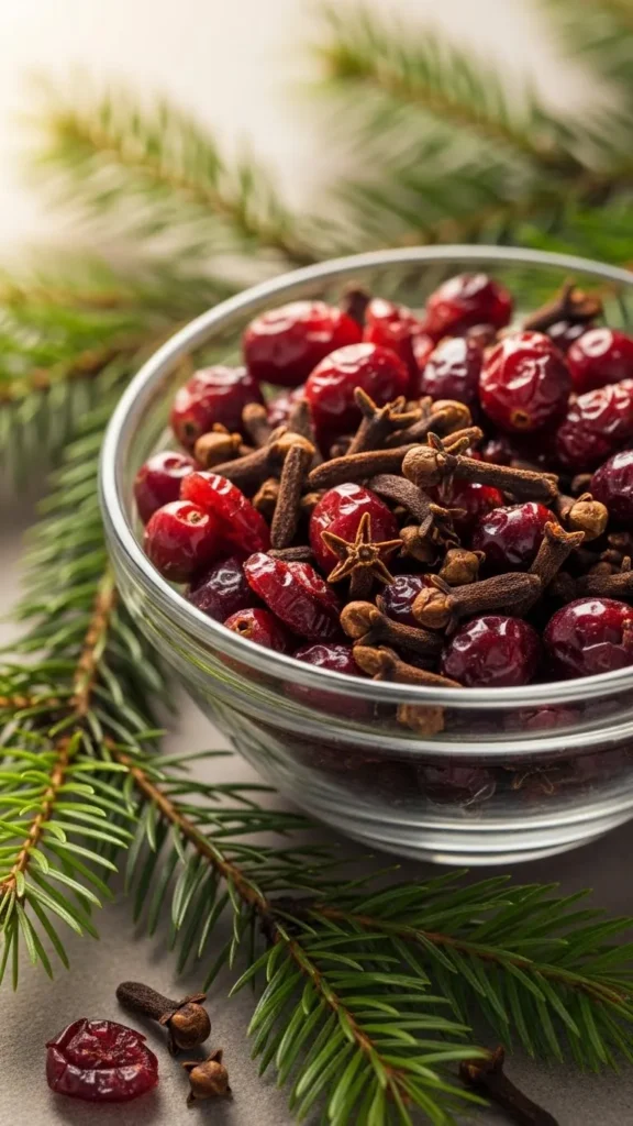 Cranberry and Clove Holiday Bowl