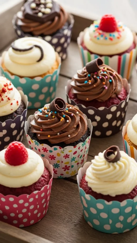 Cupcake Wrapper Printables