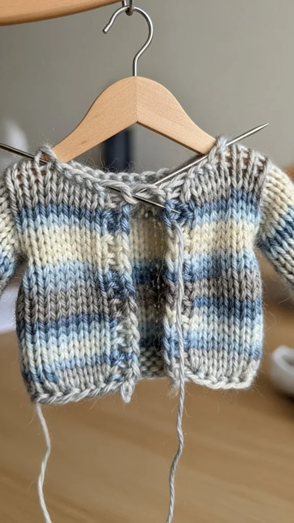 Cut and Assemble the Sweater