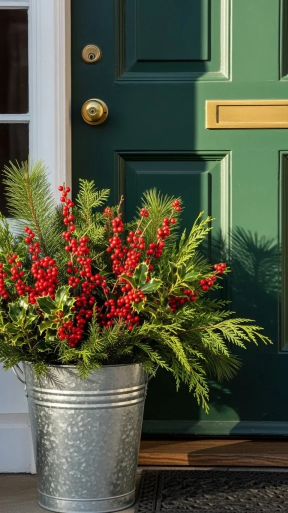 DIY Berry Branch Arrangements