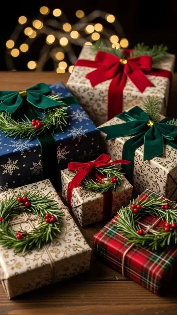 DIY Christmas Gift Toppers