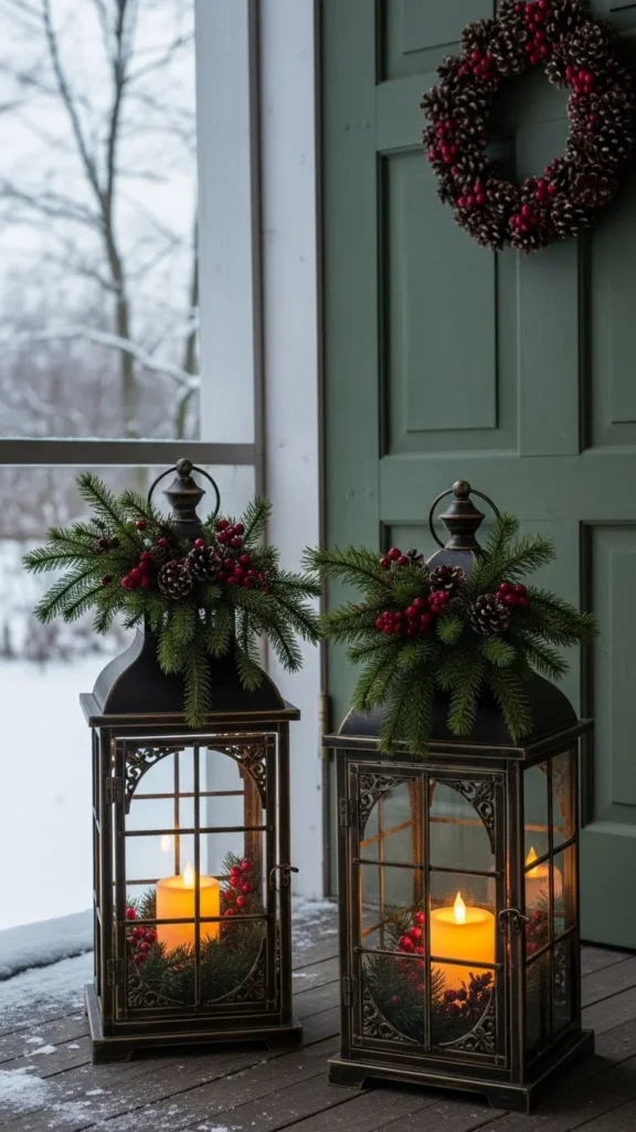 DIY Lanterns Filled With Natural Elements