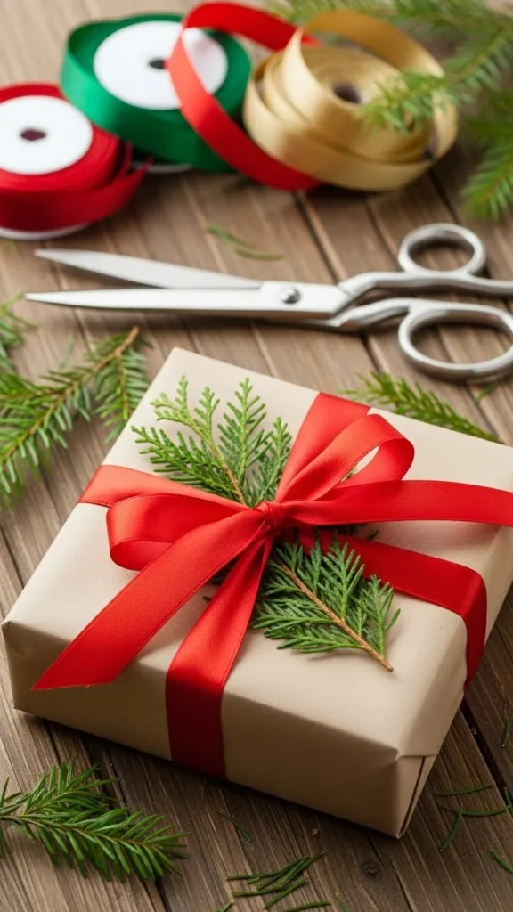 Evergreen Wrap Gift Box