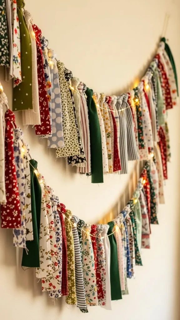 Fabric Scrap Garland