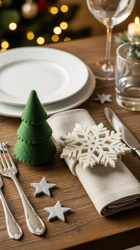 Felt Christmas Shapes