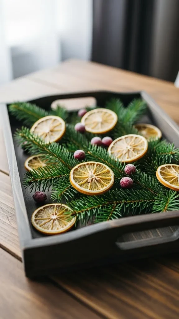 Fir Sprig and Lemon Slice Potpourri