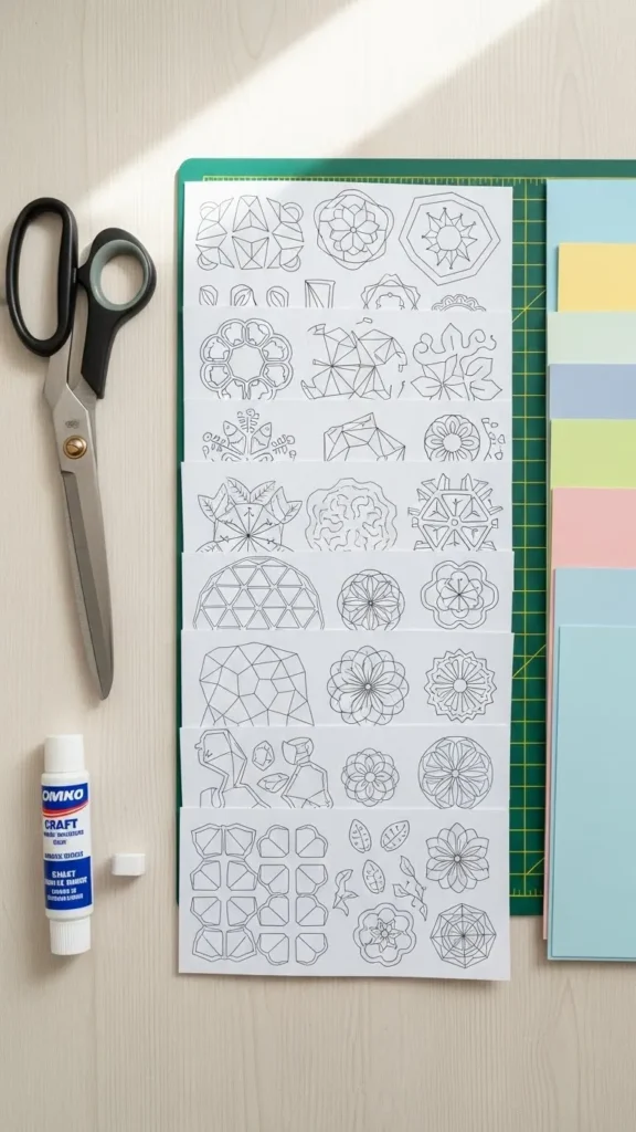 Gathering Your Supplies and Templates