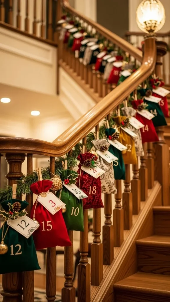 Gift Bag Staircase Calendar